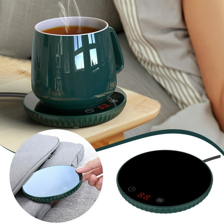 

Water Bottle milk refrigerator Coffee Mug Warmer For Desk Auto Shut Off & Timing Electric Cup Candle With 2 Temperature Settings Smart Beverage Tea Milk And Hot Chocola