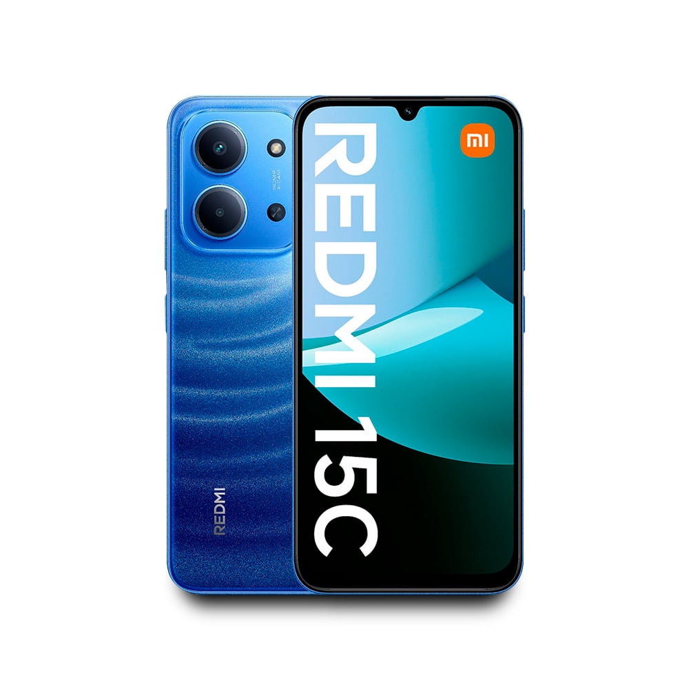 Smartphone Xiaomi Redmi 15C 4+128 Azul Desbloqueado