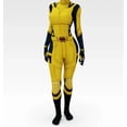thumbnail image 2 of Disfraz de superhéroe Wolverine Deadpool para Halloween para adultos y niños, mono de superhéroe Zentai de licra con tres garras de Wolverine, 2 of 5