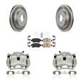 thumbnail image 1 of Transit Auto Front Disc Brake Caliper Coated Rotors and Ceramic Pads Kit for Car 2007-2008 Honda Fit KCG-100372N, 1 of 11