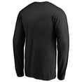 thumbnail image 4 of Men's Black Dallas Stars Splatter Logo Long Sleeve T-Shirt, 4 of 4