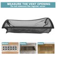 thumbnail image 2 of BIMZUC 5-Pack 4"x10" Floor Register Filter Covers, Replacement Air Vent Screens with Mesh Net, Easy Install Dust & Debris Trap for Home Ventilation, 2 of 8