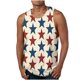 thumbnail image 1 of Tanques para Hombre de Verano Suelto Chaleco Impresión Deportivo Cuello Redondo, Camisa sin Mangas Casual para Al Aire Libre Y Diario, 1 of 5