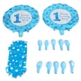 thumbnail image 3 of 16in Inflatable Foil Balloon Baby Boy Girl 1st Birthday Party Balloons Decorations Set(Blue), 3 of 8