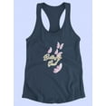 thumbnail image 3 of Butterfly Girl Racerback Tank Women -Image by Shutterstock, Female x-Large, 3 of 4