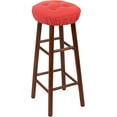 thumbnail image 3 of The Gripper Non-Slip Tufted Round Barstool Cushion for Dining Rooms, Cafes, Bars and Restaurants, 14” Coral, 4 Pack, 3 of 5