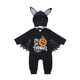 thumbnail image 1 of De Conjunto de mameluco para bebés, niños y niñas, mameluco + sombrero de duende de Halloween, 1 of 7