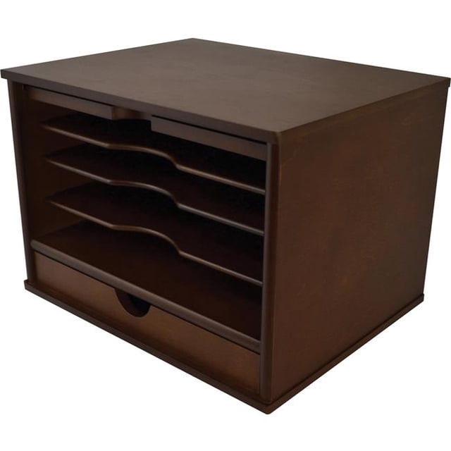 Victor Technology VCTH4720 Heritage Wood Desktop Organizer
