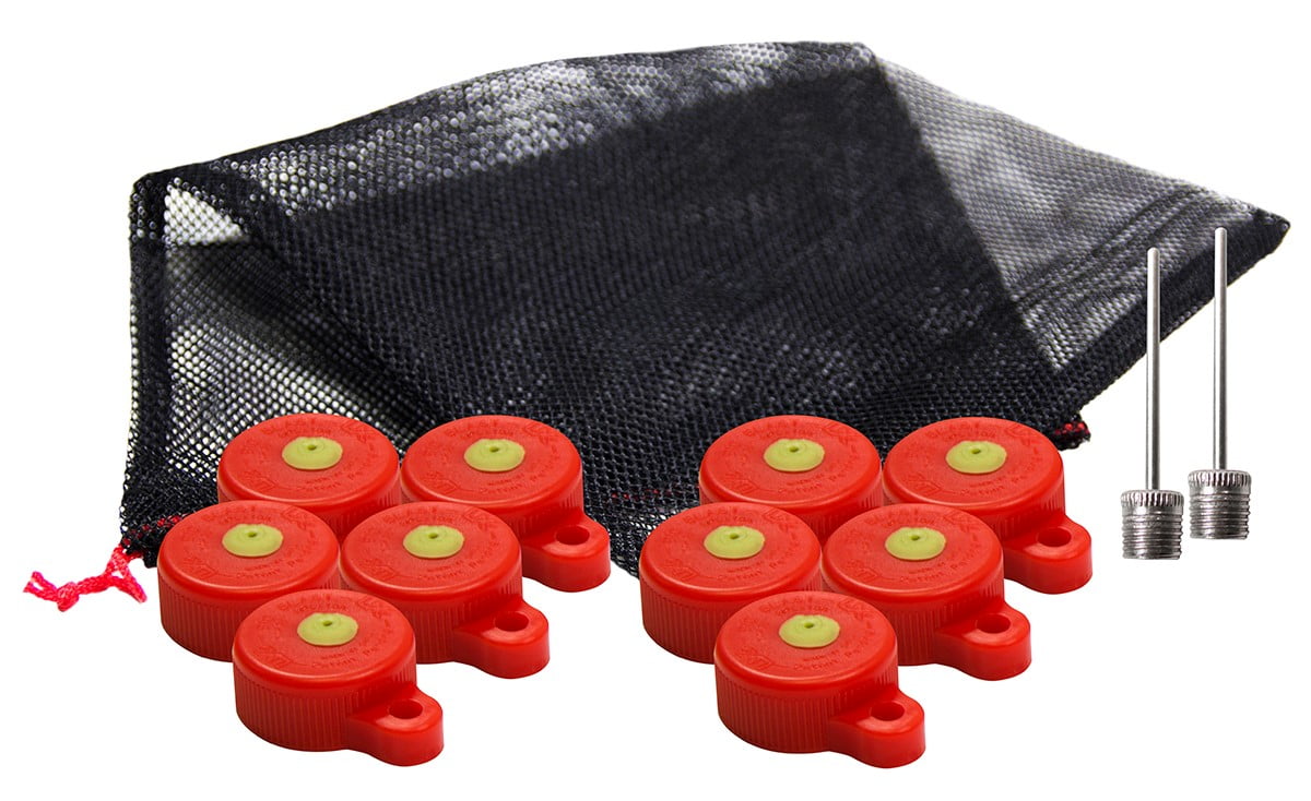 WATER BOTTLE Caps for Exploding Reactive Targets Brand New Product ! 
