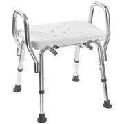 DMI Shower Chair, 16-20"H, 19 x 13 Seat, 350 lb Capacity