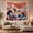 Soaring Crane, variant on Crowned Crane Flight with Wings Fully Extended Predominantly, Mystical Fantasy for Space Lovers, Galaxy Room Decor, Mother'S Day Gift, Tapestry Wall Hanging for Bedroom and Dorm