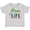 AC-Heather Grey, variant on Donate Life-Be an Organ Donor Boys or Girls Baby T-Shirt