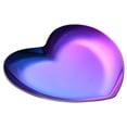 thumbnail image 2 of Fairnull Dinner Tray Round Love Heart Oval Food Grade Mirror Polished Dessert Towel Jewelry Vanity Storage Tray Dish Plate Home Supplies, 2 of 10