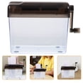 thumbnail image 2 of Amosfun Portable Manual Paper Shredder, Wear Resistant Hand Operated Mini Desktop Document Cutter for Home Office Desk Accessory, 2 of 9