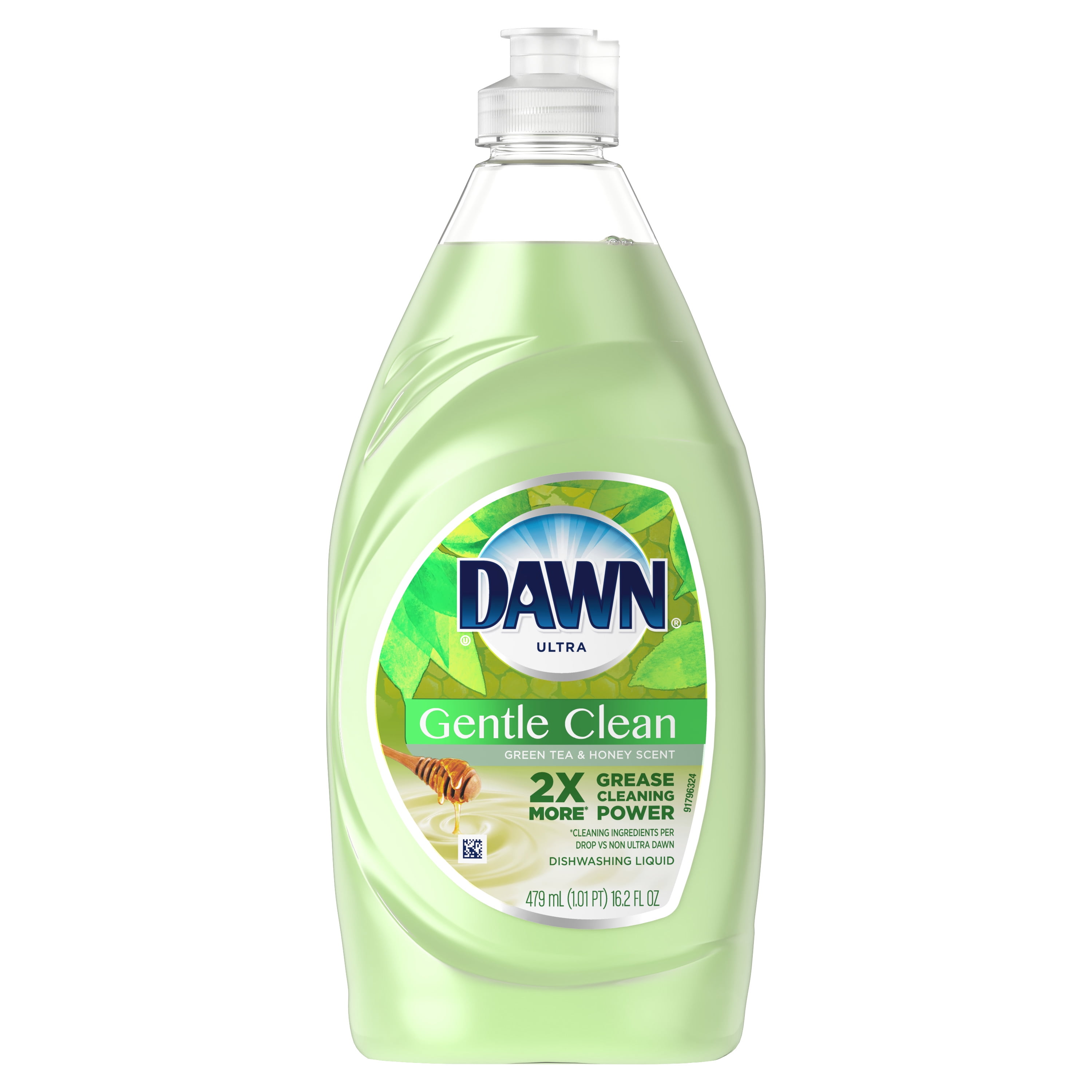 Dawn Ultra Gentle Clean Dishwashing Liquid Dish Soap, Green Tea & Honey