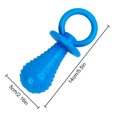 thumbnail image 3 of Rubber Dog Teething Toy Bite-proof Nipple Shape Dog Chewing Toy Dog Bite Toy, 3 of 10