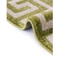 thumbnail image 6 of Unique Loom Athens Collection Area Rug - Modern (9' x 12' Rectangle Light Green/Beige), 6 of 11