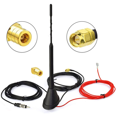 thumbnail image 1 of Adaptador Smb-Mcx de calidad para conexiones de antena de automóvil Dab+ sin problemas, adaptador de cable coaxial de impedancia de 50 ohmios que garantiza una transmisión de señal óptima, 1 of 5