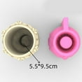 thumbnail image 6 of Silicone Vase Mold Crafting Supplies Silicone Flowerpot Mold Face Shape DIY Succulent Vase Molds for Succulent Planters, 6 of 8