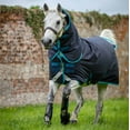 thumbnail image 3 of Amigo Bravo Pony Plus Medium Turnout 66 Navy/Turq, 3 of 3