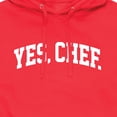thumbnail image 3 of Instant Message - Yes Chef Collegiate - Men's Pullover Hooded Fleece Sweatshirt, 3 of 6