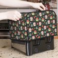 thumbnail image 5 of Cauagu Dragon With Hohoho for 4 Slice Toaster Cover (11.4''×7.9''×7.5'') Bread Machine Cover Toaster Protector Kitchen Appliance Dust Cover, 5 of 7