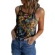 thumbnail image 2 of Blusa informal sin mangas con estampado calado de verano para mujer a la moda Fridja  qr3666, 2 of 5