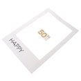 thumbnail image 3 of MasteelfCA Happy 50th DIY Paper Picture Frame Cutouts Photo Booth Props for Birthday Party, 3 of 7