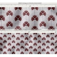 thumbnail image 4 of Soimoi 56 Inch Wide Waterproof Taffeta Fabric By 3 Yard | Red Block Print | Outdoor Use for Furniture Covers, Umbrellas, Patio Decor & More, 4 of 7