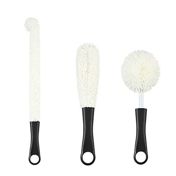 POINTERTECK 3 Pieces Flexible Wine Bottle Glass Decanter Coffee Cups