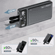 thumbnail image 4 of Power Bank 22800mah Dx160 Carga Super Rápida 22.5w con 2 Cables Lab.G, Color Negro, 4 of 5