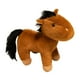 thumbnail image 3 of Caballo de peluche coleccionable, decoración para el hogar, cojín de pie S marrón, 3 of 9