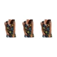 thumbnail image 3 of Qarigey Chaleco de mujer, camiseta sin mangas estampada, vacaciones, boda, fiesta, playa, vacaciones, deportes, moda básica, Top de verano, ropa cómoda Type1 NO1 Qarigey CBP391844, 3 of 6