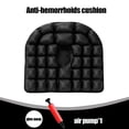 thumbnail image 2 of Asiento Inflable Cojín De Silla 3D Cojín De Asiento Cómodo Transpirable Para Coche Oficina Viajes Camping Eigraketly HA043275-00, 2 of 6