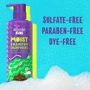 (4 pack) Aussie Kids Moist Sulfate Free Kids Shampoo, 16 fl oz