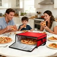 thumbnail image 4 of XIBUFE Insulated Pizza Carrier Bags,Large for Deliveries,20x20x6 inches, 4 of 7