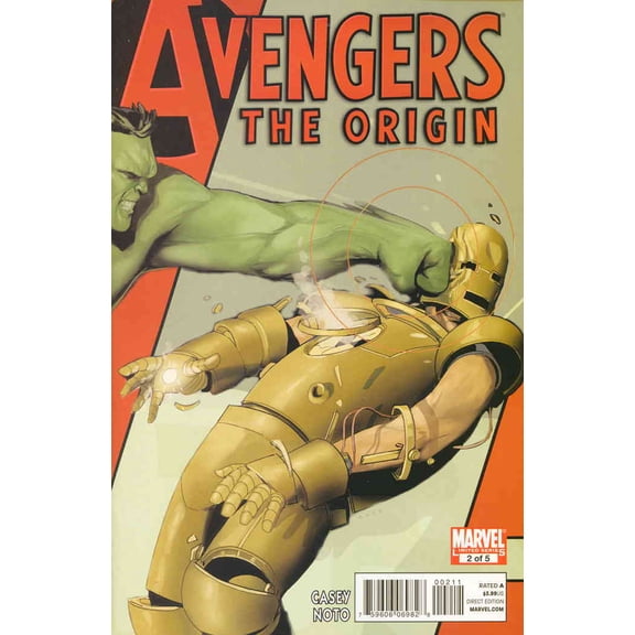 Avengers: The Origin #2 VF ; Marvel Comic Book