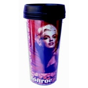 Marilyn Monroe Travel Coffee / Tea Mug Tumbler 16oz Free Shipping Gift Auto
