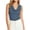 01 Navy, variant on Fewfanhot Womens Blouses Cowl Neck Tank Top Draped V Neck Ruched Sleeveless Summer Casual Dressy Blouse