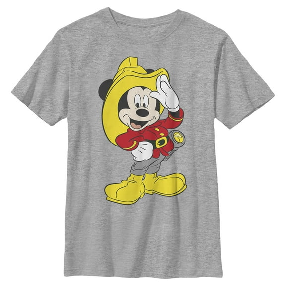 Boys Mickey & Friends Firefighter Mouse T Shirt