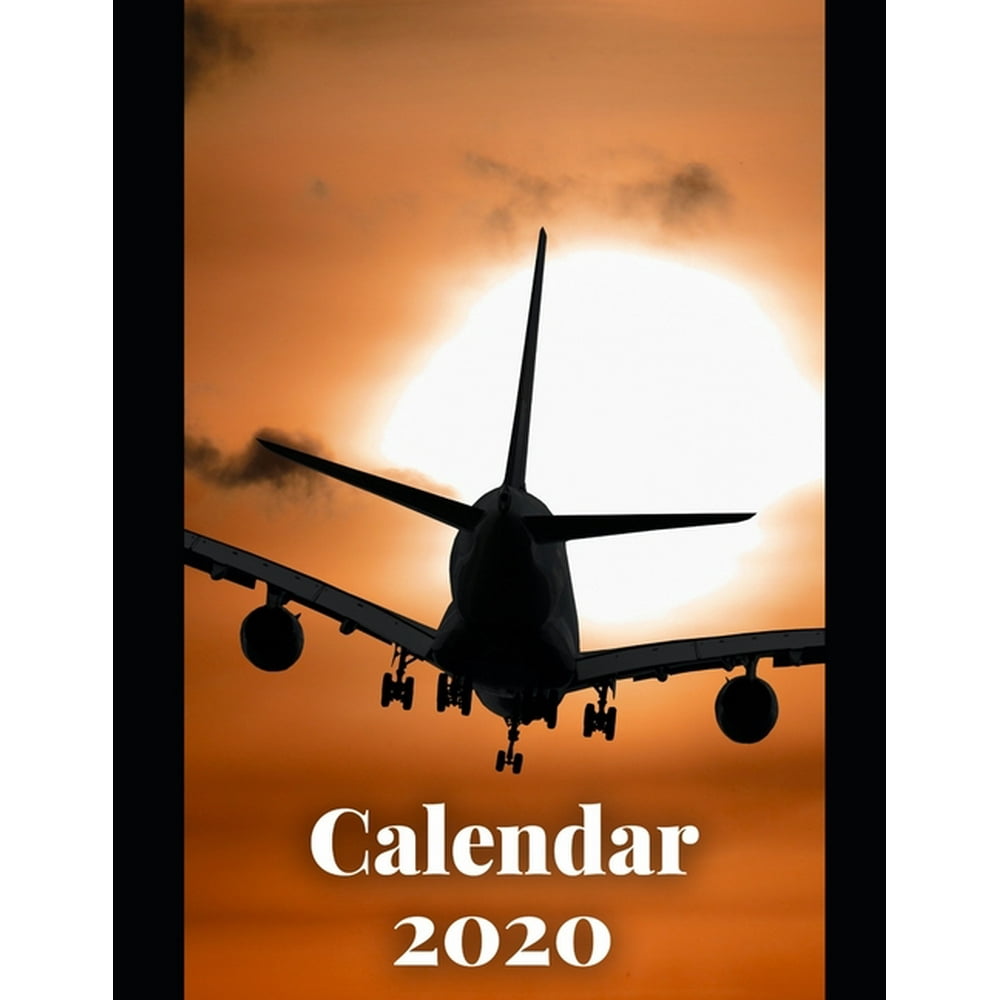 Flight Attendant Calendar 2020 Calendar Weekly Planer 2020 Logbook