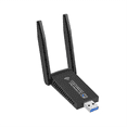 thumbnail image 3 of Tarjeta de Red Inalámbrica de 1300 Mbps, Adaptador USB WiFi, 2,4 G, 5 G, Banda Dual, USB 3.0, Antena Ethernet para PC y Portátil, 3 of 8