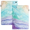 thumbnail image 2 of Feishell for Amazon Kindle Fire HD8 2022/HD8 2020/HD8 Plus 2020,Auto Wake/Sleep Slim Colorful Pattern PU Leather Flip Folio Stand Card Slots Wallet Case Cover with Pencil Holder,Oil Painting, 2 of 12