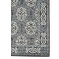 thumbnail image 3 of HomeRoots 531812 4 x 6 ft. Blue Medallion Power Loom Rectangle Area Rug, 3 of 6