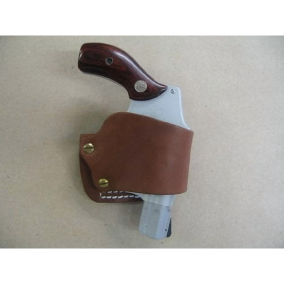 Smith & Wesson J Frame Revolver 36,60,640, Leather Belt Slide Holster Tan USA