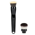 thumbnail image 4 of Brocha de maquillaje eléctrica, brocha de maquillaje giratoria automática con cabezales para base y colorete., 4 of 13