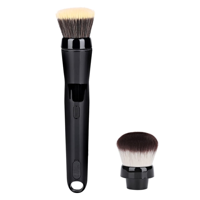 Cepillo De Maquillaje Eléctrico Cepillo De Maquillaje Giratorio Automático Con Cabezas De Colorante De Base Recargable Configuración De Doble Velocidad Potenciada Para La