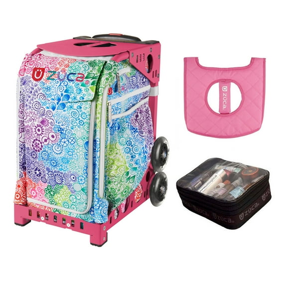 Zuca Exposition with FREE Seat Cover and Zuca Utility Pouch(Small) (Pink Frame)