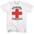thumbnail image 1 of Bon Jovi Groupe Rock Badmed Blanc T-Shirt Adulte Tee, 1 of 2