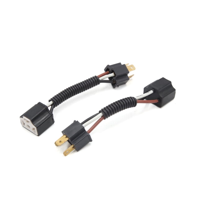 2Uds para Coche Luz H4 Conector Macho A Hembra Toma Cableado Alargue
